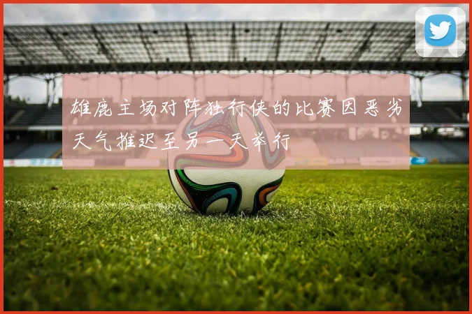 雄鹿主场对阵独行侠的比赛因恶劣天气推迟至另一天举行